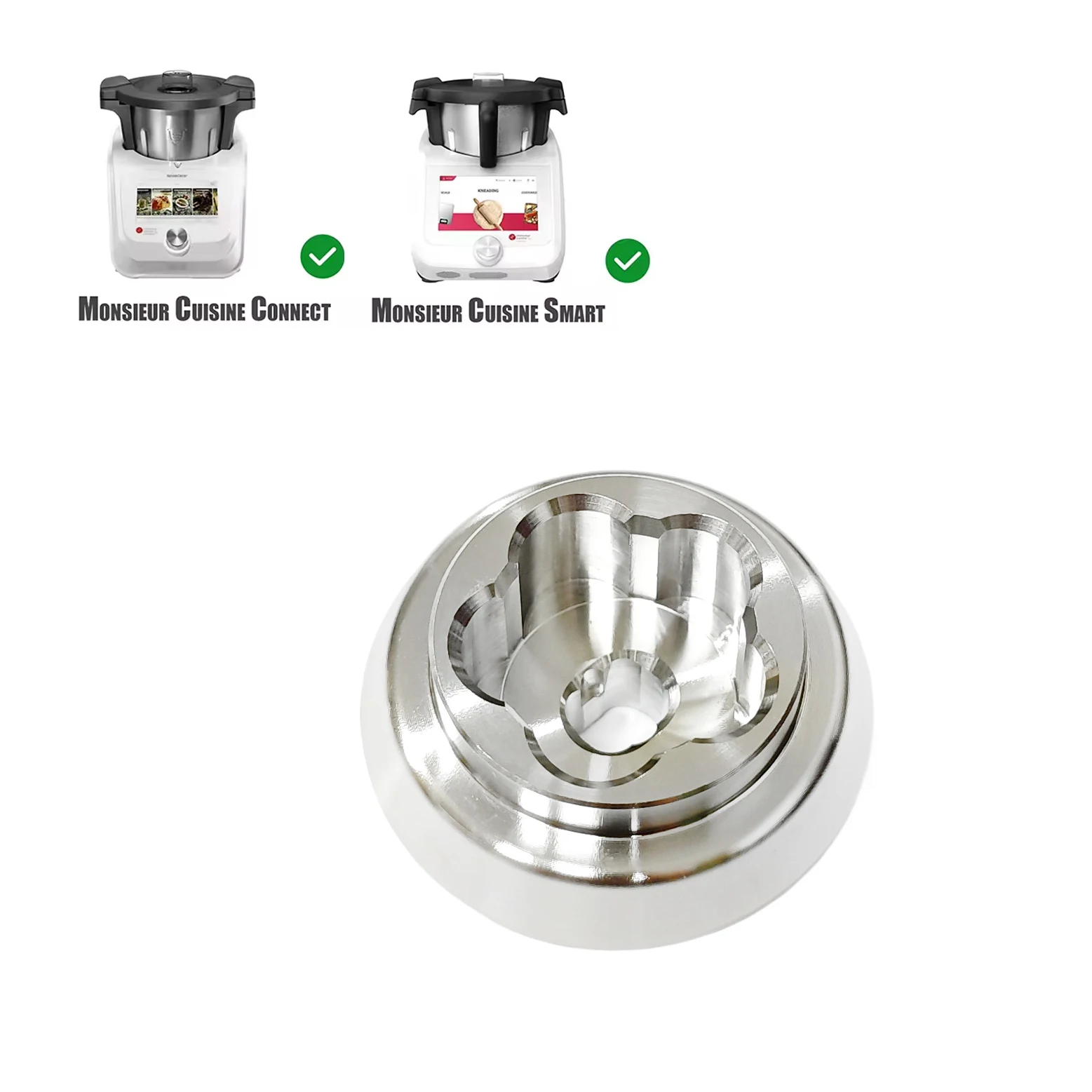 Gearbox Clutch Guide for Monsieur Cuisine Smart/Connect Blade Drive Connectors Steel Gear