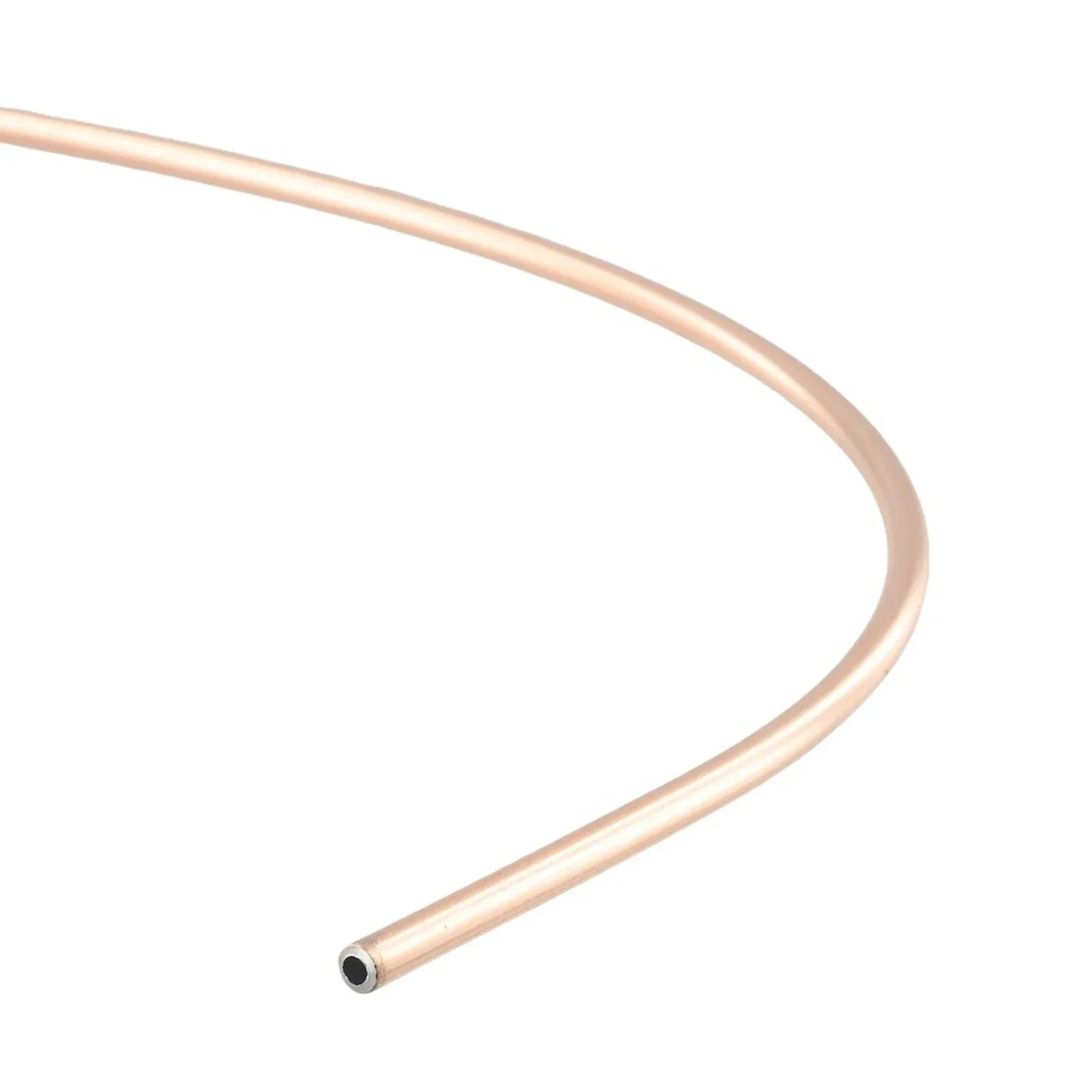 25ft 1/4 OD Steel Zinc Copper Nickel Brake Pipe Tube W/ Fittings 7.6 Meter Brake Line Tubing Coil Roll &Fittings