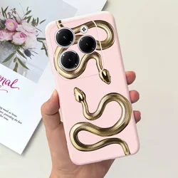 Fashionable Marble Moon Soft Silicone Slim Phone Case for Hot 40 Pro (1)