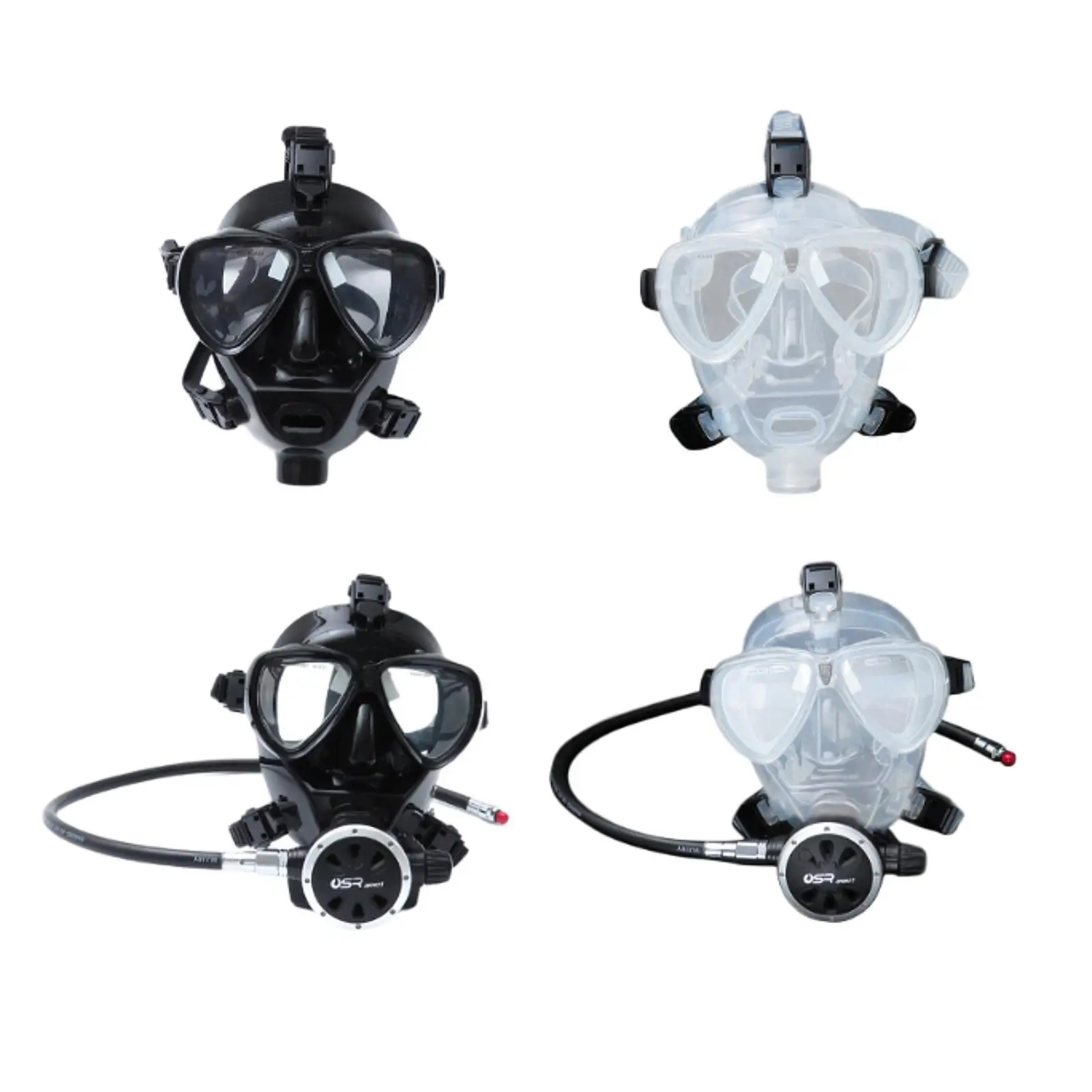 Full Face Diving Mask Swim Mask Equipment Snorkeling Gear Underwater Accessories Lightweight Professional Sleek Snorkel