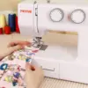 Feiyue Fye330 Home Sewing Machine With Foot Pedal, Controllable Pedal Speed, 105 Stitch Applications, Powerful Servo Motor, 6