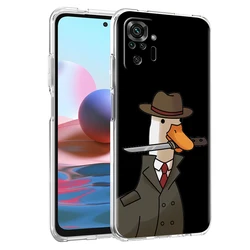 Cartoon Doubt Duck Phone Case - Stylish and Protective Duck - Themed Cover for Redmi K40 Gaming (B1)