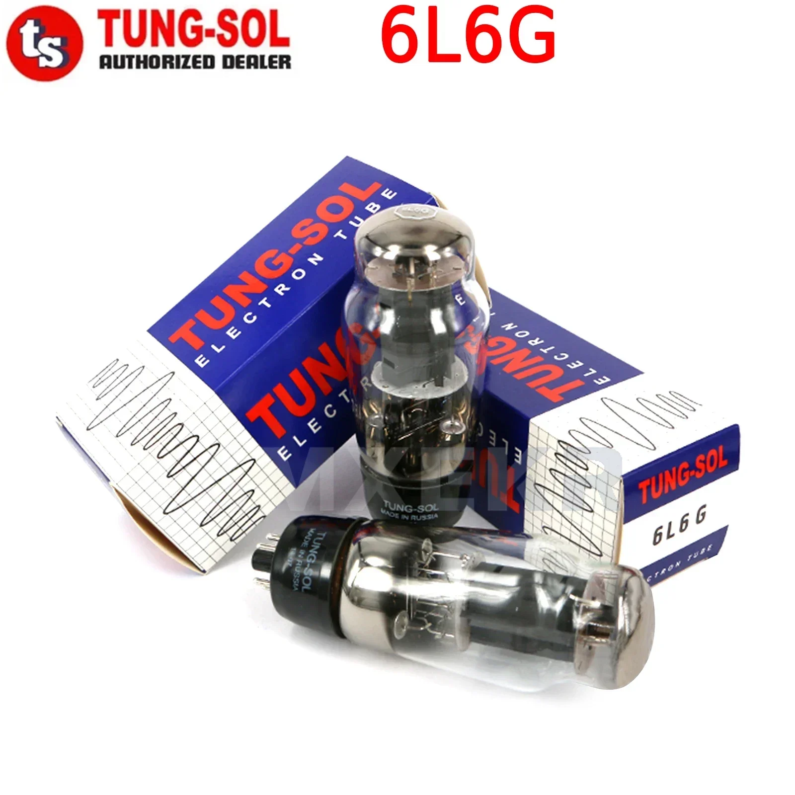 

TUNG-SOL 6L6G 6L6 Vacuum Tube Audio Valve Replaces 5881 6P3P 6L6 Tube Amplifier Kit DIY Amp Factory Test And Match Genuine