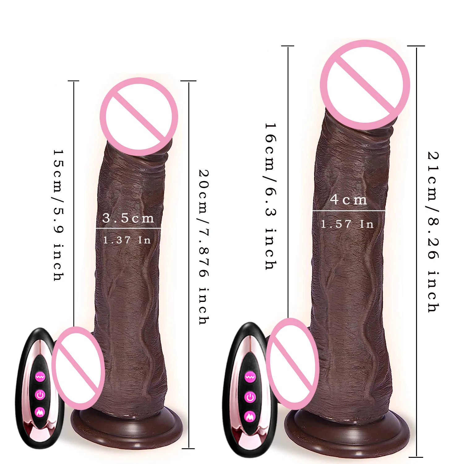 Realistic Vibrator Dildo Telescopic Anal Plug Female Vaginal Penetration Masturbator Heated sex toys For Women Penis