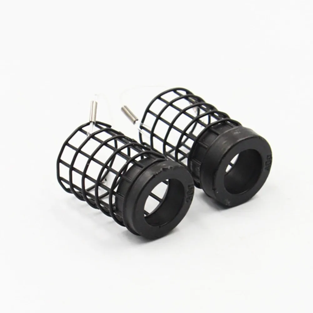 Fishing Bait Cage Feeders - 10pcs Plastic Bait Trap Holder For Catfish Angling