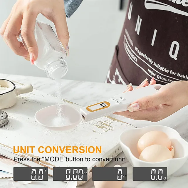 Xiaomi Mijia Lcd Digitális Mérő Kanál Élelmiszer -Súly 500 G 0,1 Kávé Tea Méretű Konyhai Skála Eszközök - Image 4
