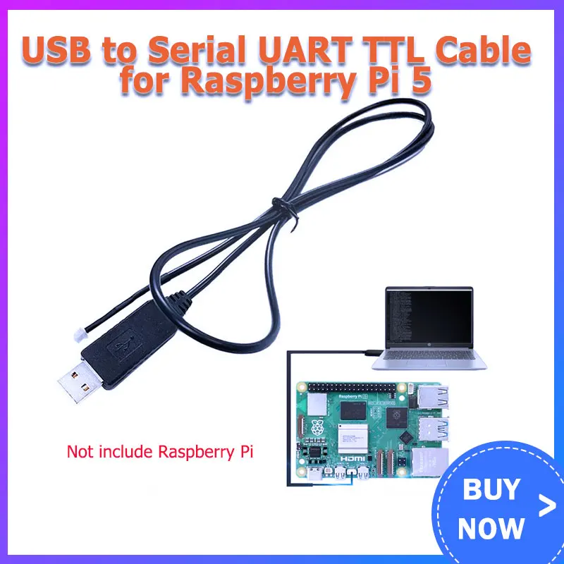 

Raspberry Pi 5, внешний USB-кабель для отладки для RPI 5