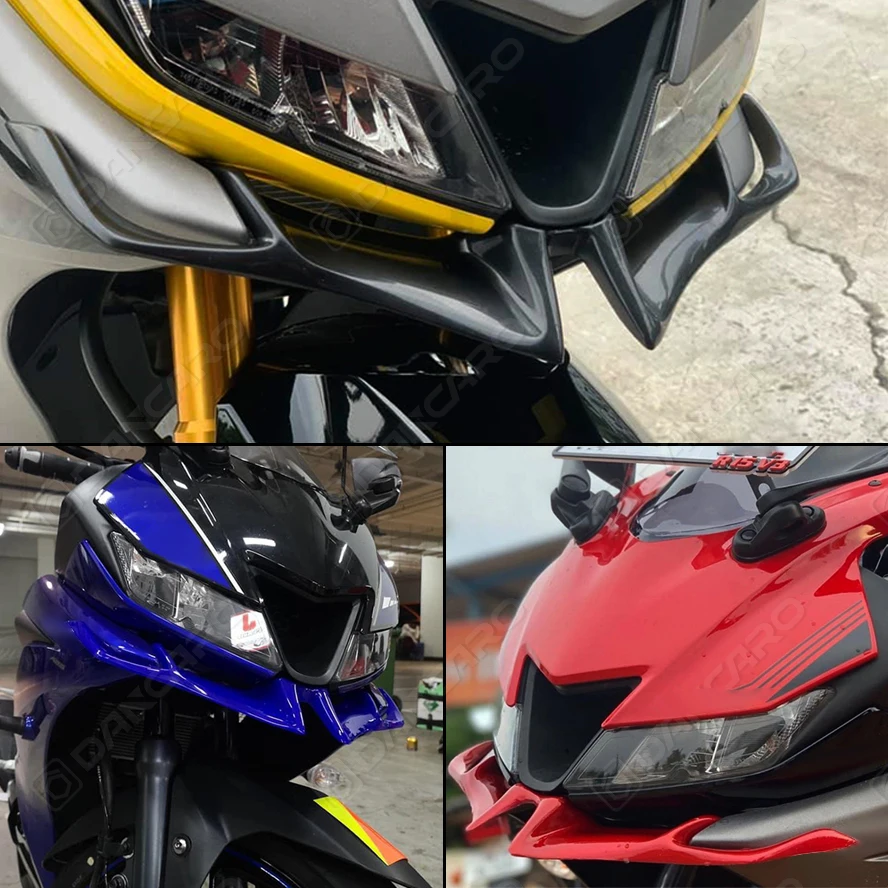 Motorcycle Fairing Front Winglet Wing Guard Cover For YAMAHA R15 V3 For BAJAJ PULSAR RS200 Accessories