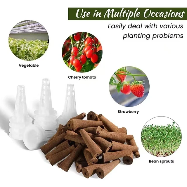 120Db/Készlet Ültetési Kosár Termesztése Szivacsok Szivacs Blokkok Az Aerogarden Növény-Hidroponika Számára, A Soilless Növekvő Rendszer Kertjéhez - Image 2