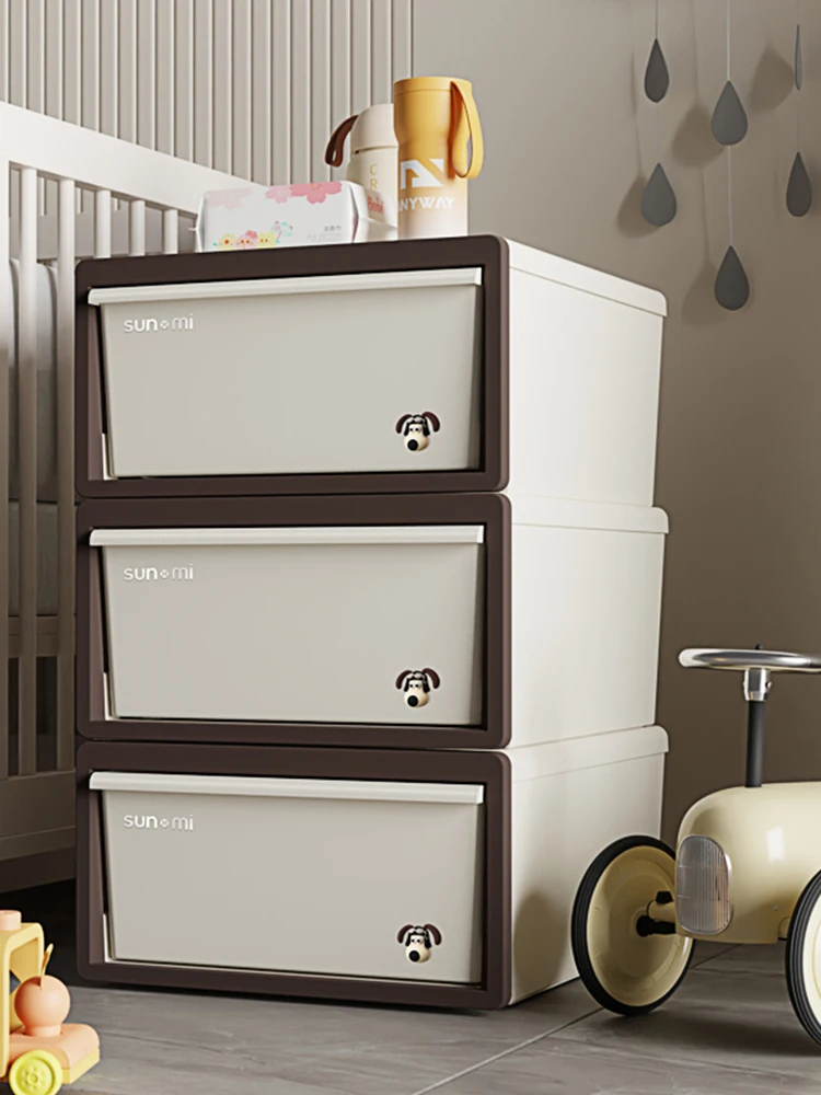 

Портативный ящик для хранения с крышкой, стеллаж для хранения, коробка для сортировки игрушек, пластиковая коробка для хранения мусора