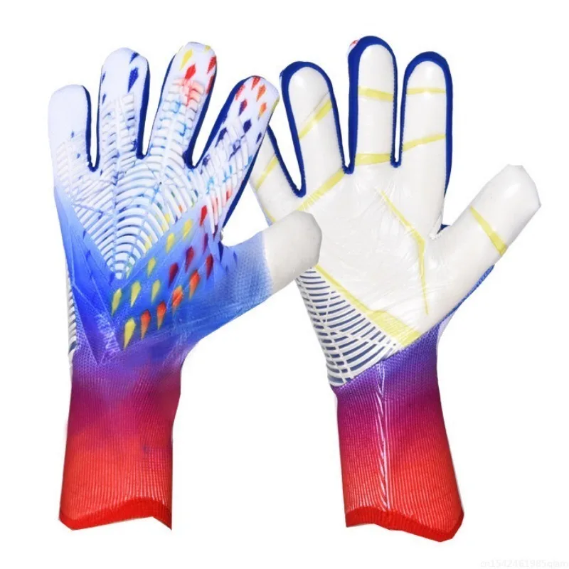 Gants De Gardien De But De Football En Latex épais De 4MM, Protection De Poignée De Match De Football, Dragonne De Gardien De But Pour Adultes, Gants De Gardien De But De Football