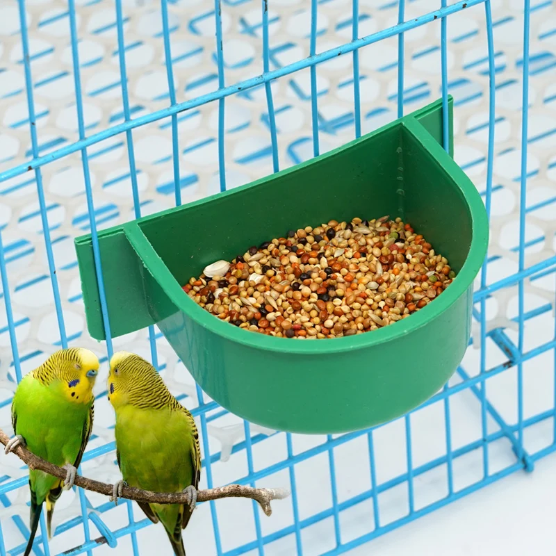 

5/10/15/20pcs Bird Feeder Bowl Pet Cage Food Feeding Box Parrot Drinking Bowl Pigeons Birds Cage Feeder Supplies