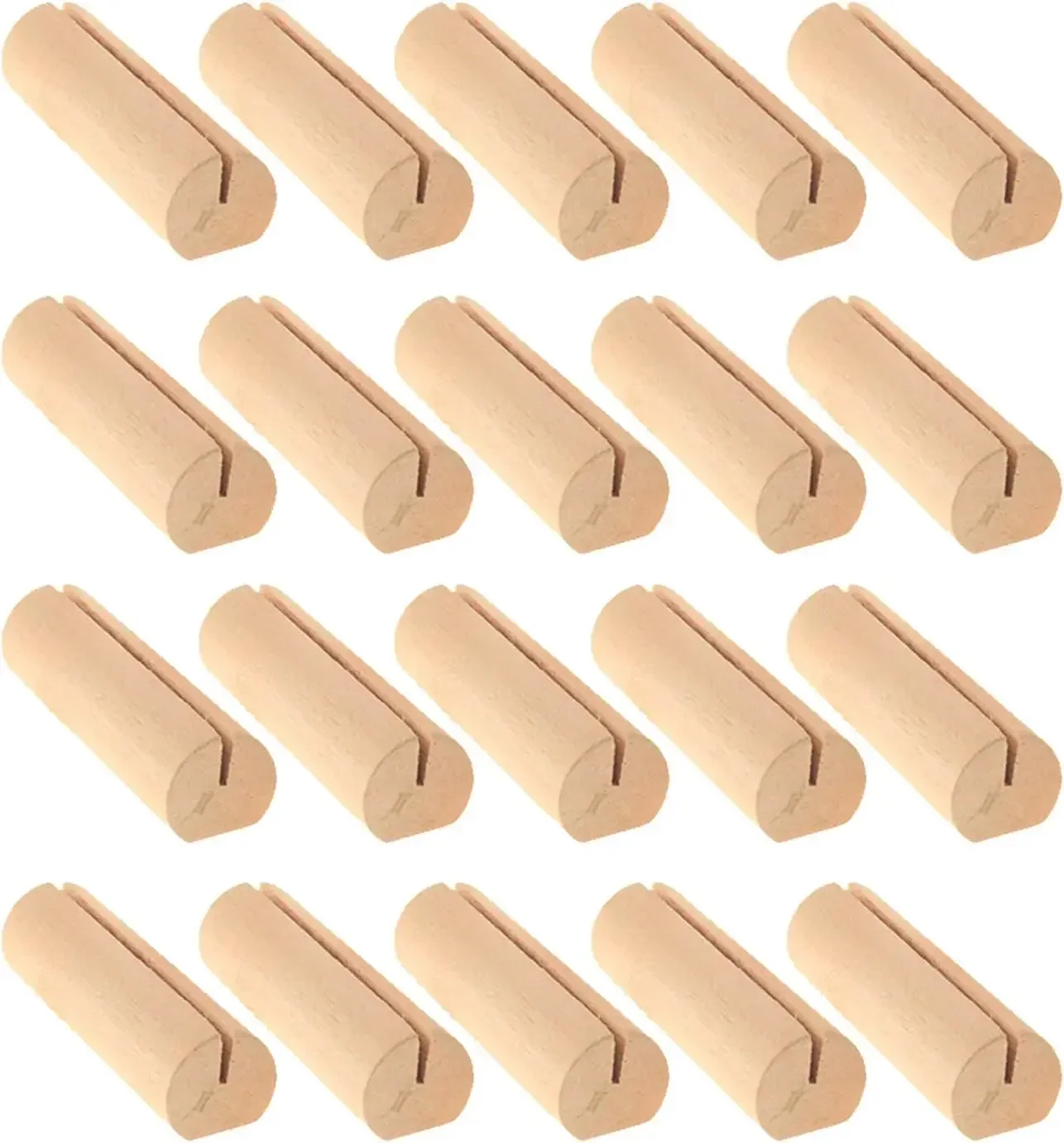 20/40/60/100PCS 나무 장소 카드 홀더 나무 테이블 번호 스탠드 결혼식 로그인 소박한 메시지 이름 s 디스플레이 스탠드