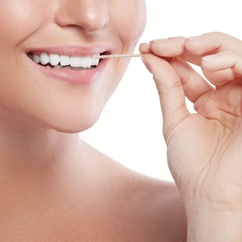 Disposable Bamboo Toothpicks Double Headed 500PCS Toothpick Set toothpicks set