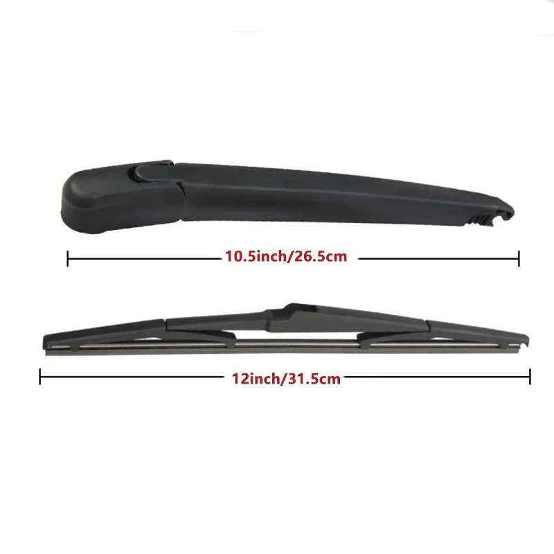 12" Rear Windshield Wiper Arm And Blade For Mazda 5 Mazda5 MK2 MK3 2005 - 2017 Windscreen Wiper Car Accessories 3