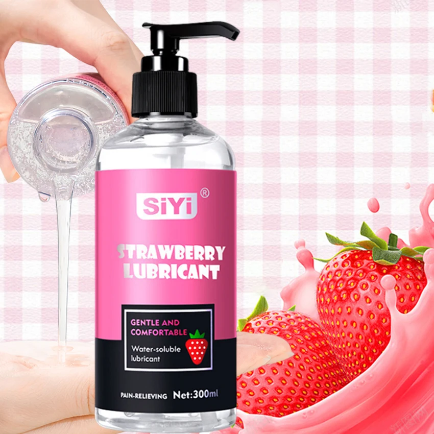 Lubrificante Per Il Sesso Fruttato Fragola Amore Gel Lubrificante Anale Lubrificanti Sessione Lubrificante A Base D'Acqua Gay Vaginale Olio Orale Adul
