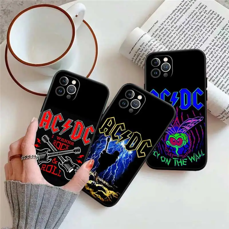 Premium A-acdc Protective Phone Case - Sleek Design with Enhanced Durability