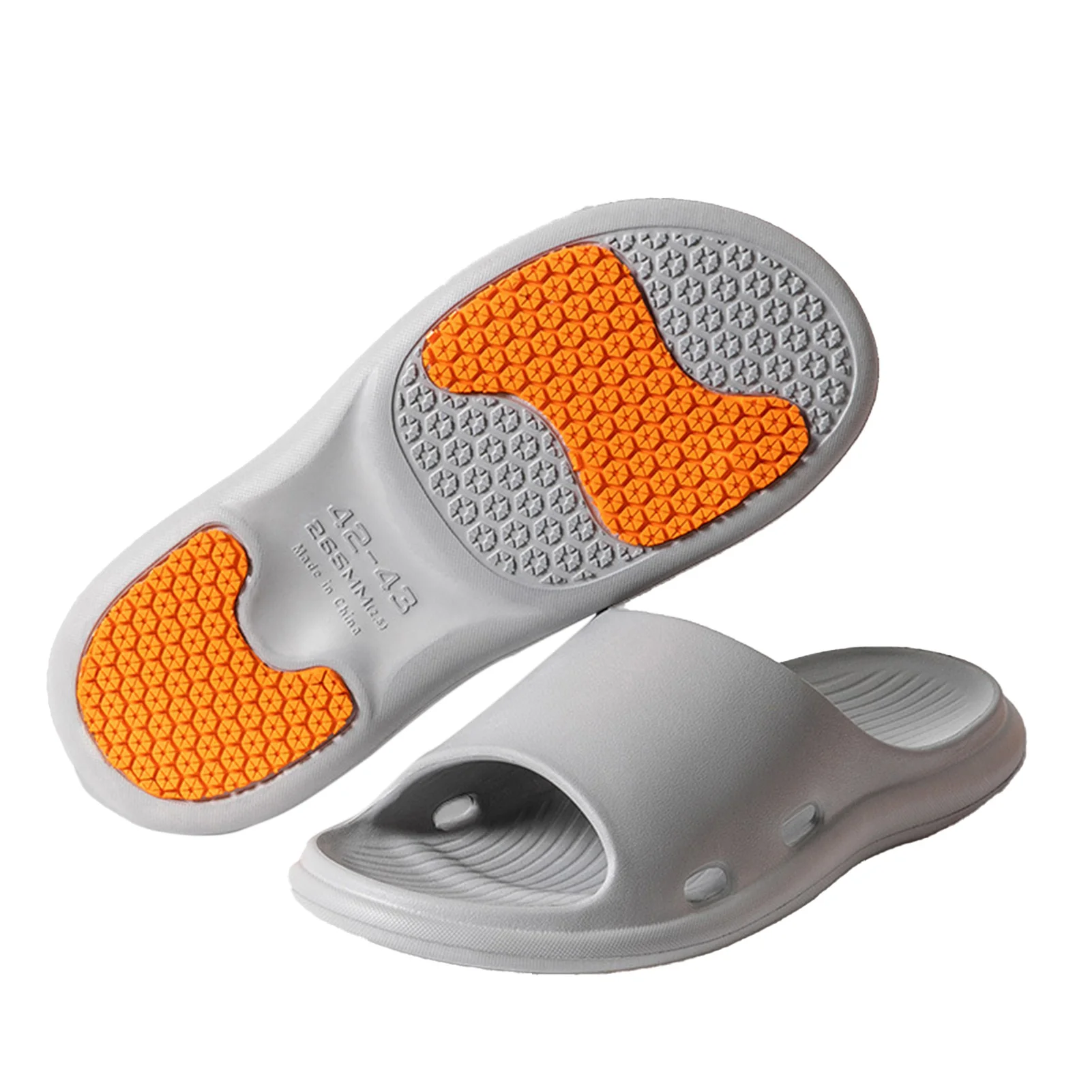 

Anti Slip EVA Shower Slides Quick Drying Soft Lightweight Shower Shoes for Going Beach Side Wear