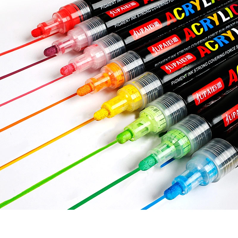 24/36Pcs Acrylic Paint Pens Dual Tip Paint Pens 24/36 Colors Waterproof  Acrylic Paint Marker Quick-Drying Art Painting Pen Set - AliExpress