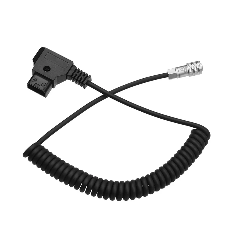 Charging Cable D-Tap to BMPCC 4K 2 Pin Locking Power Cable for Blackmagic Pocket Cinema Camera 4K for Sony V Mount Battery
