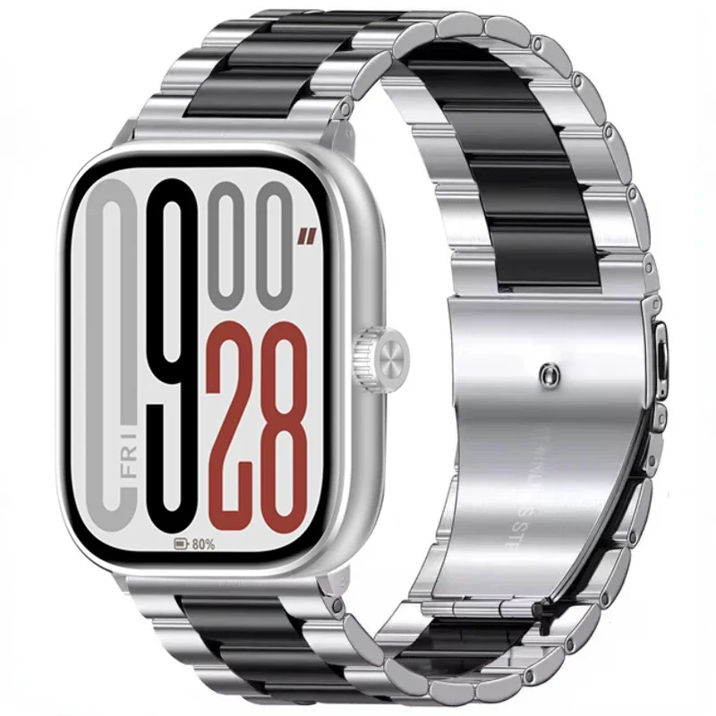 Enhanced Metal Strap - Comfortable & Breathable Replaceable Wristband Bracelet
