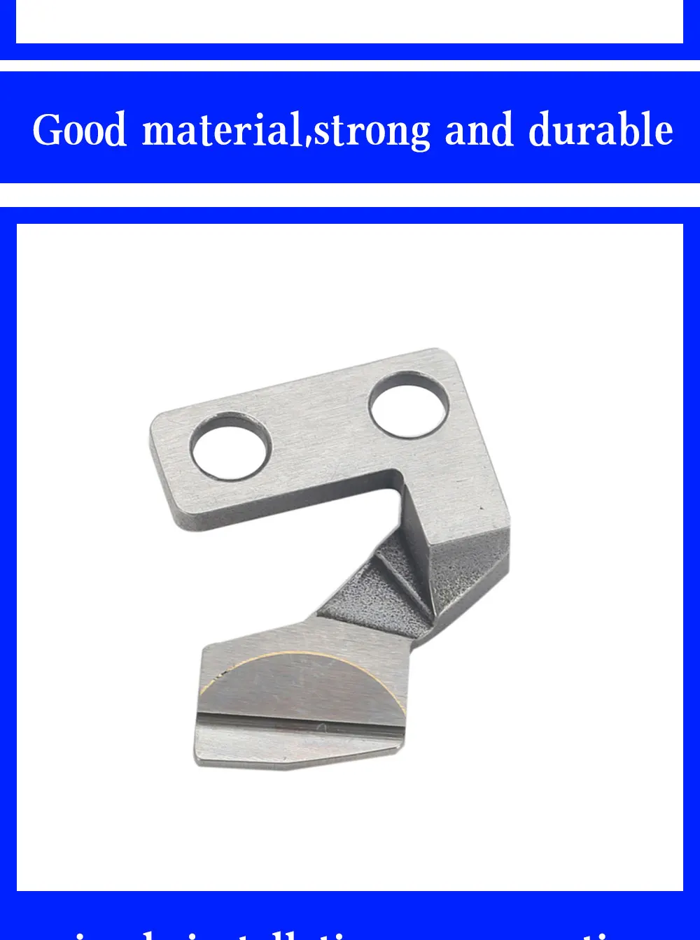 StrongH Blade For Feiya Tajima Embroidery Machine Spare Parts - Fixed Knife EG020402 , High Quality Trimming Knives AT020401