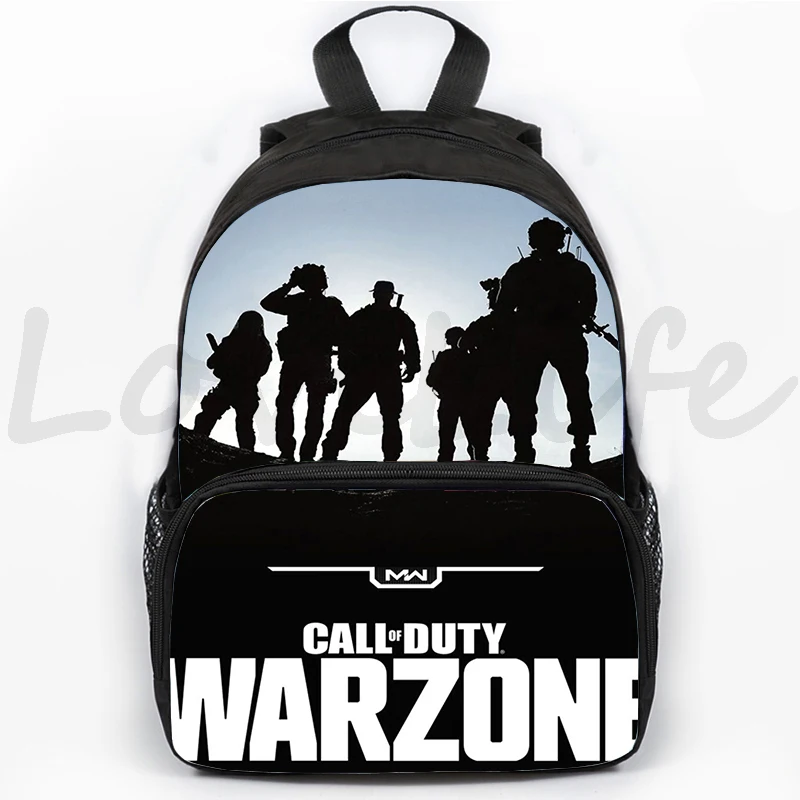 

Children Call Of Duty Warzone 3D Print Backpack Boys Girls Softback School Bags Waterproof Bookbag Student Schoolbag Laptop Bag