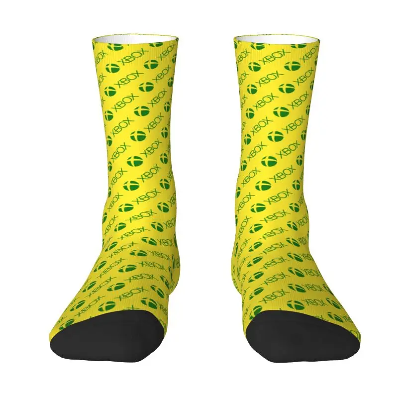 

Классные мужские классические носки для геймеров Xbox, теплые удобные носки унисекс с 3D принтом, подарки для геймеров