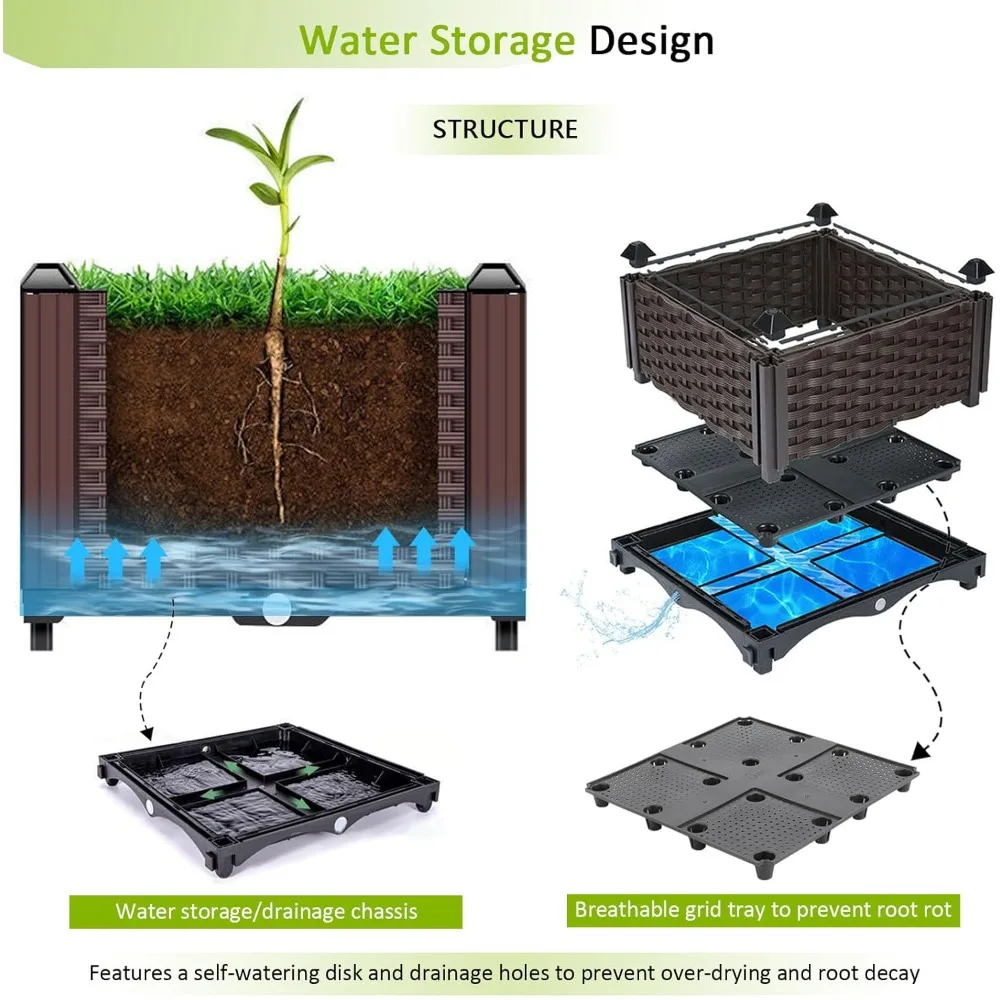 Large Planters for Outdoor Plants pots 2