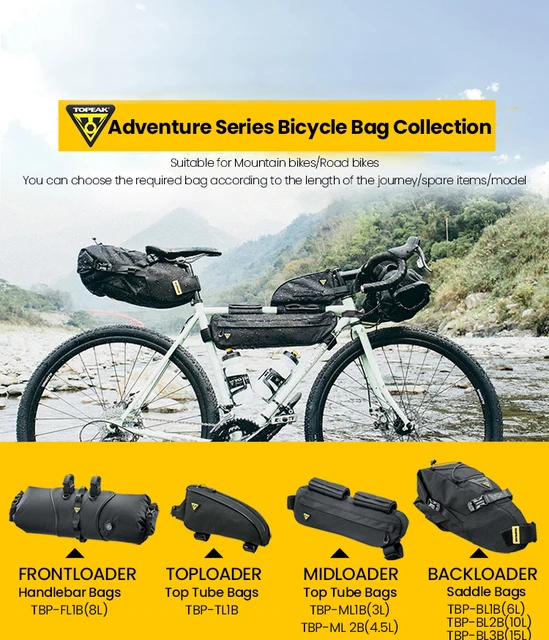Bike Frame Bag Topeak FrontLoader Handlebar Bag – 8L Cycling