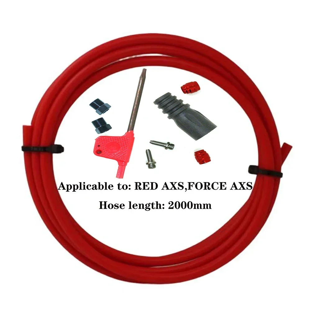 自転車用ブレーキホースとチューブのセット,2メートル,油圧式