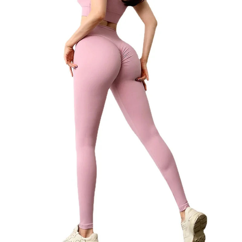 calcas de fitness feminino sexy peach hip 01