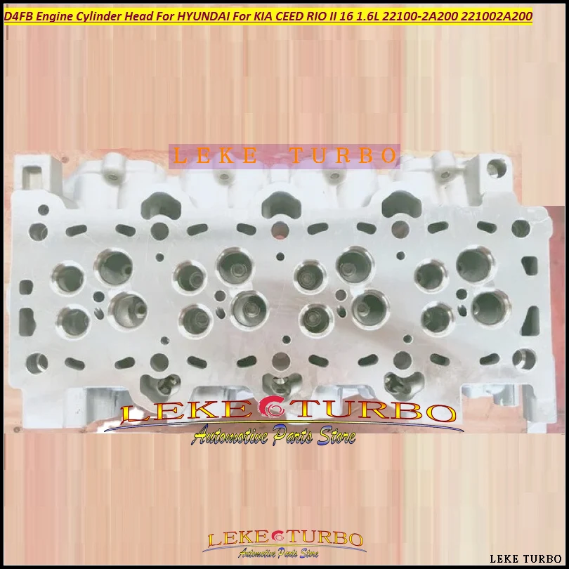 Testata Di Cilindro Del Motore D4Fb Per Hyundai Per Kia Ceed Rio Ii 16 1.6L 22100-2A200 221002 A200 22100 2 A200