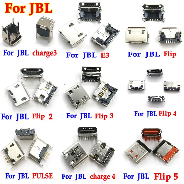 Micro Usb Jbl Flip Parts 1-10PCS For JBL Flip Bluetooth Speaker