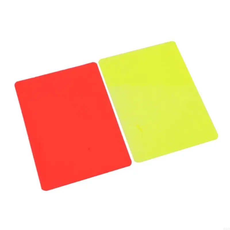 MXLD Redness and Yellow Card for Volleyball Soccer Referee Equipment Referee Card Set