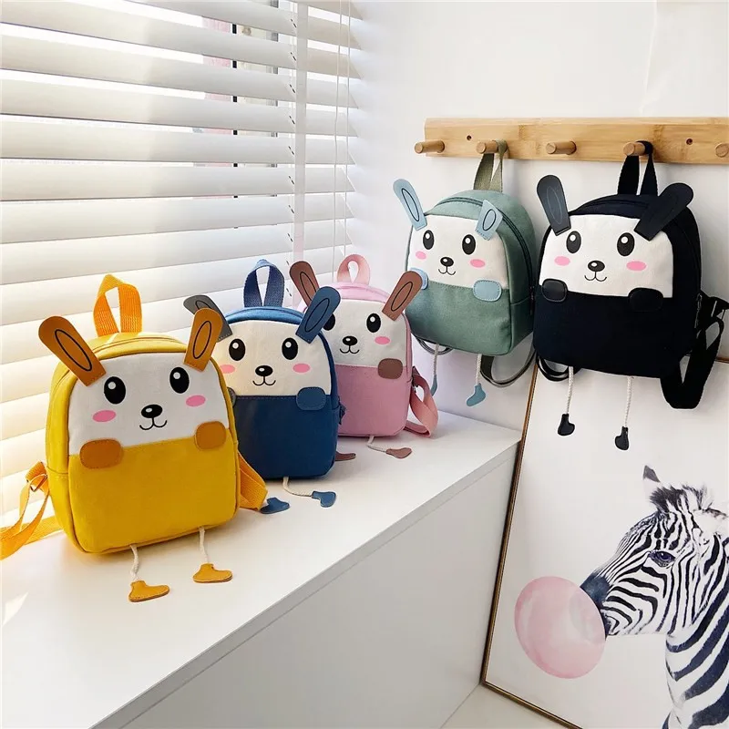 Mini Backpacks Book Bag In Kindergarten Cute Animal Backpack for Children Kids School Bags Schoolbags Lovely Cartoon Satchel 3D lovely cartoon animal sandals for girls beach clogs for children mule 2022 hot style kid s dinasour shoes for boy