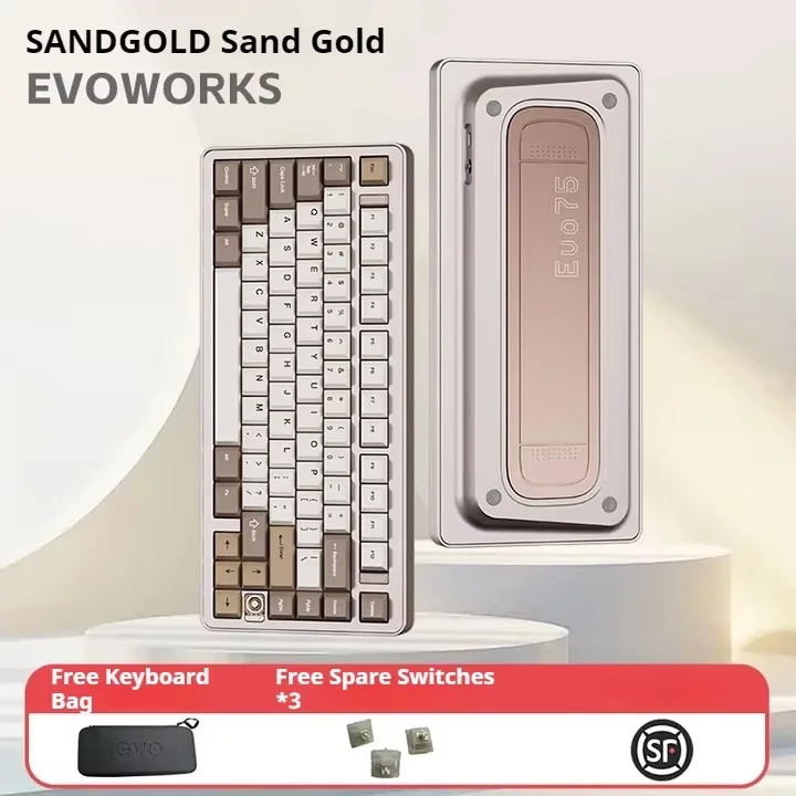 TickType Evo75 Tri Mode Mechanical Keyboard 2.4G Wireless