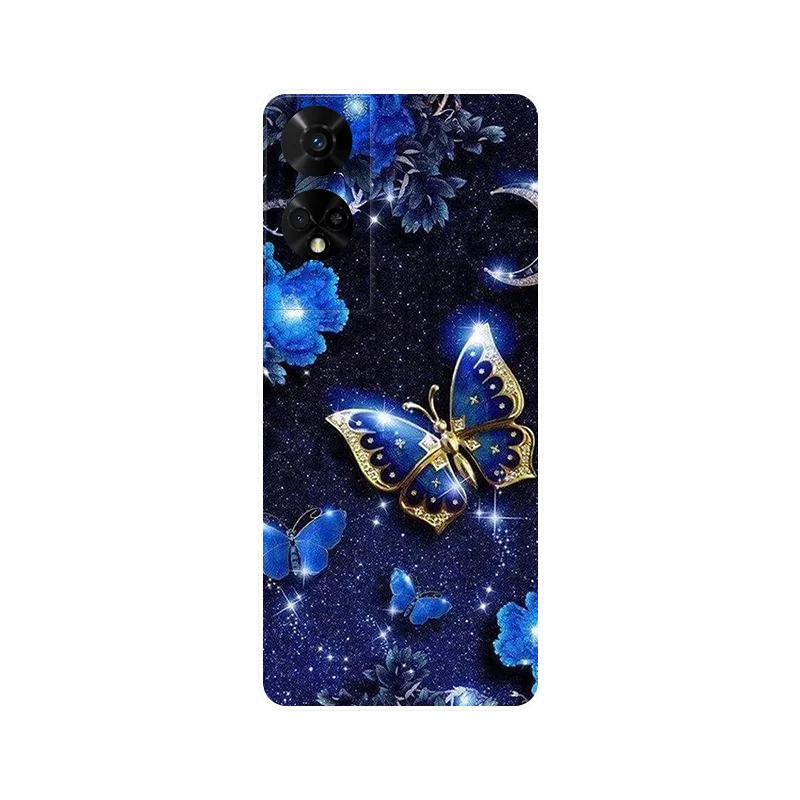 Cartoon Design Shockproof TPU Silicone Bumper Case - Soft Back Cover