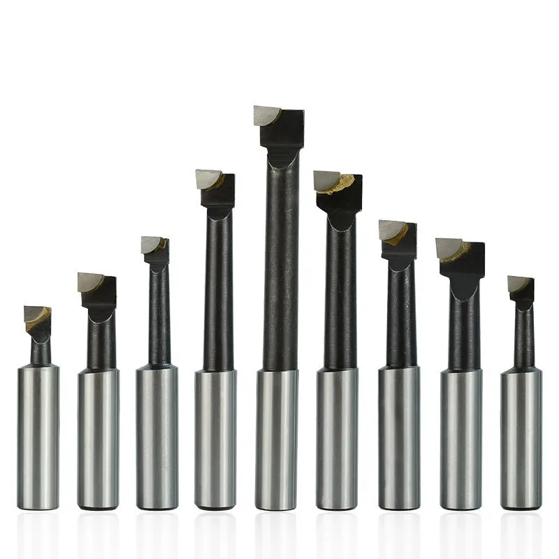Hard Alloy Shank Boring Bar 6/9/12pc 12mm Shank for 2 Inch 50mm Boring Head For Lathe Milling Carbide Tipped Bar Set