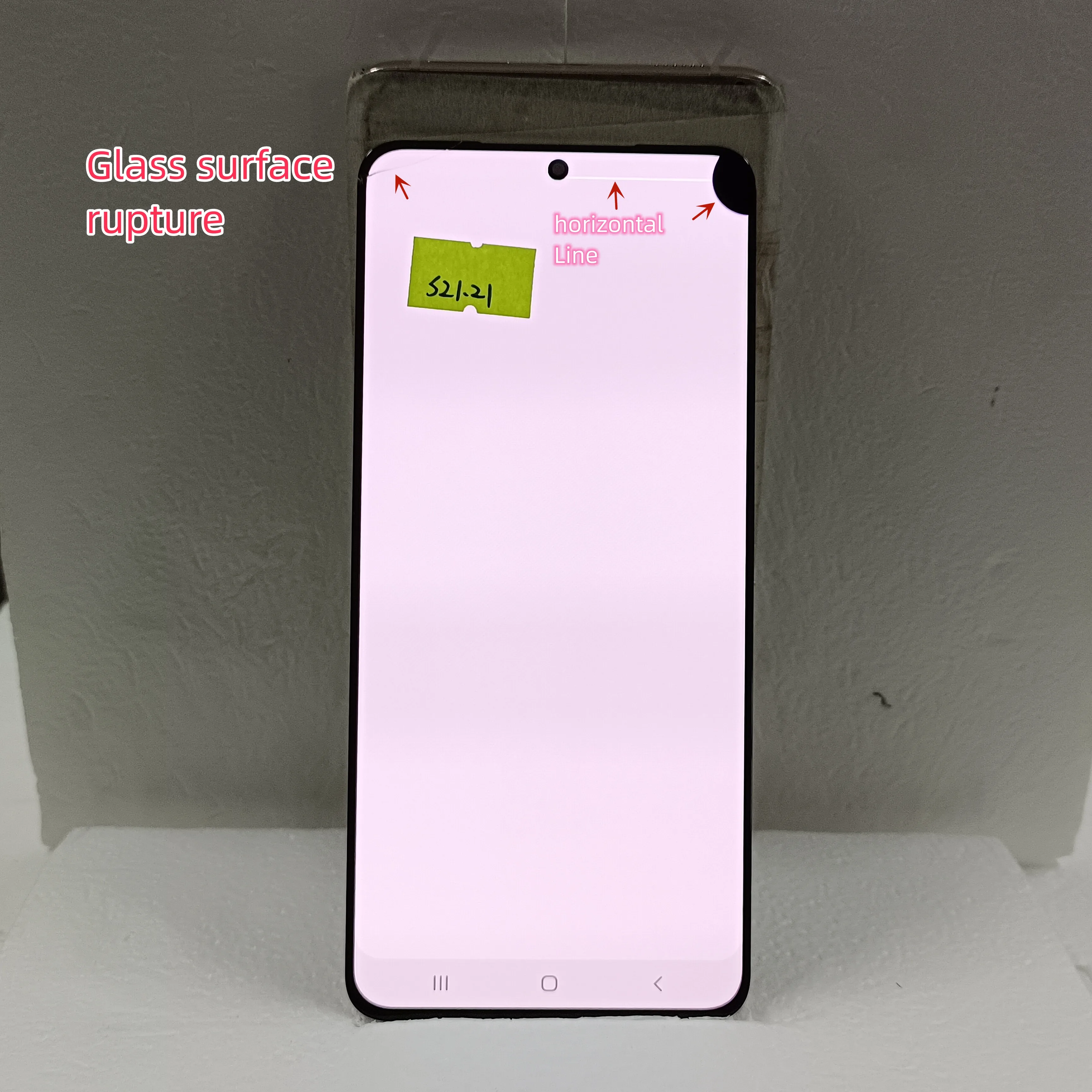 6.2''100% Test AMOLED LCD For Samsung Galaxy S21 G990 G991F G991U G991B/DS Lcd Display Touch Screen Repair Parts，With Defects