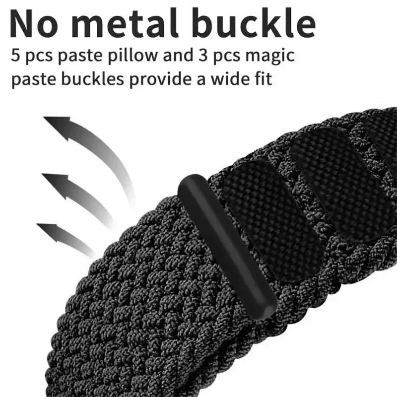 Braided Solo Loop Watch Band Strap in Premium Design