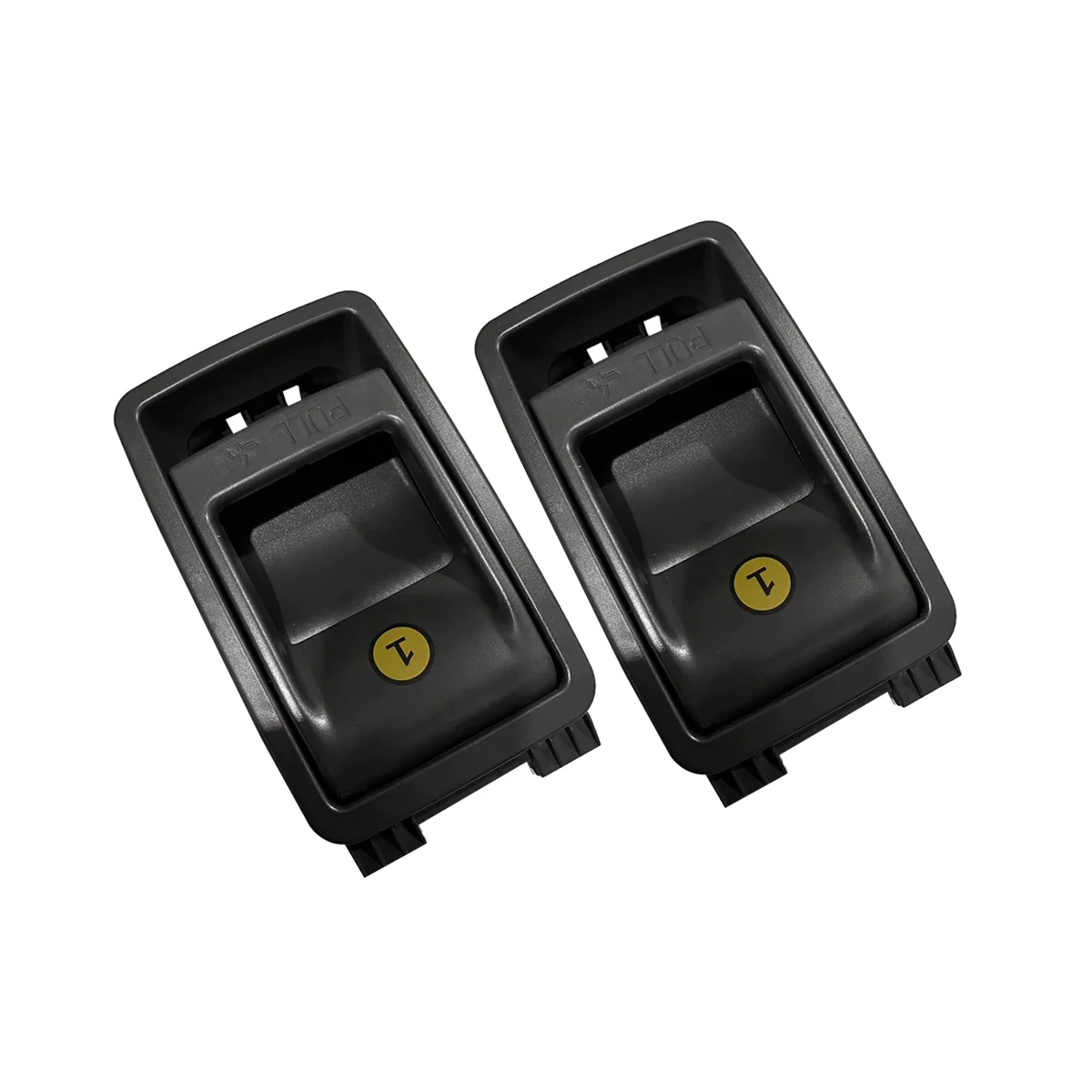 

2Pc 72909-08011 Black Folding Latch Release Handle for Sienna 2010-2020 Left or Right Third Row