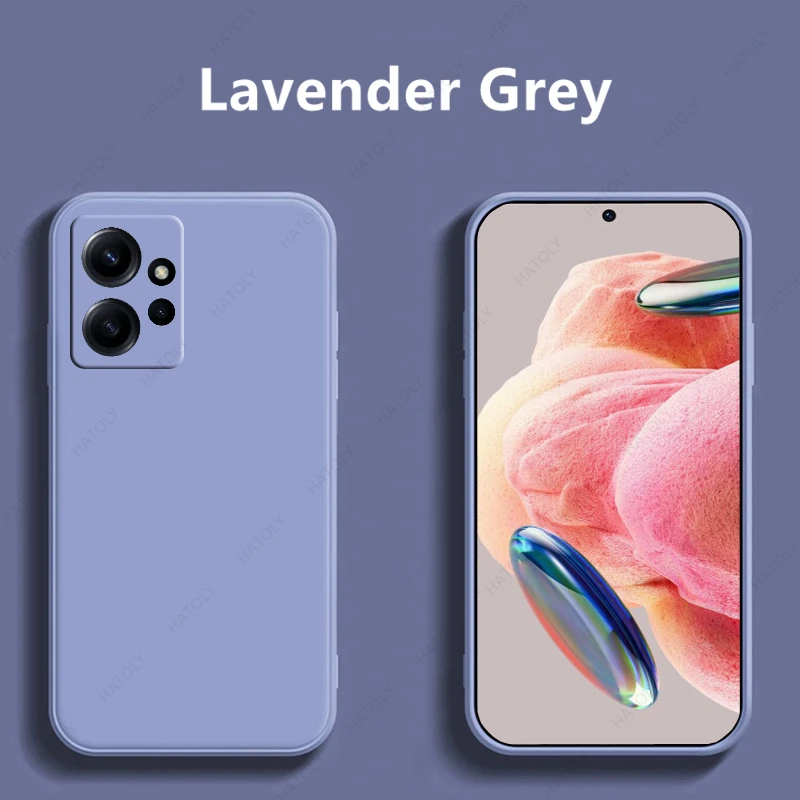 Per Xiaomi Redmi Note 12 Custodia Redmi Note 12 5G 4G Silicone Liquido Pelle Morbida Copertura Paraurti Capa Per Xiaomi Redmi Note 12 Pro Plus
