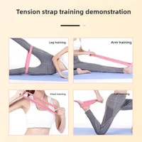 Natural Latex Resistance Loop Bands Elastic Fitness Bands for Yoga Pilates Home Gym Workout Strength Training - Image 4