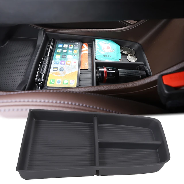 Für bmw x1 u11 2013-2017 Auto Zentral steuerung Armlehne untere Aufbewahrung  sbox Organizer Tablett Innen aufräumen Zubehör - AliExpress