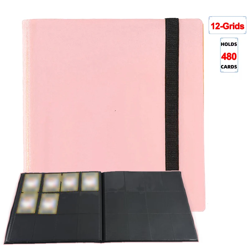 Premium Trading Card Binder - Durable Side-Loading PP Cover