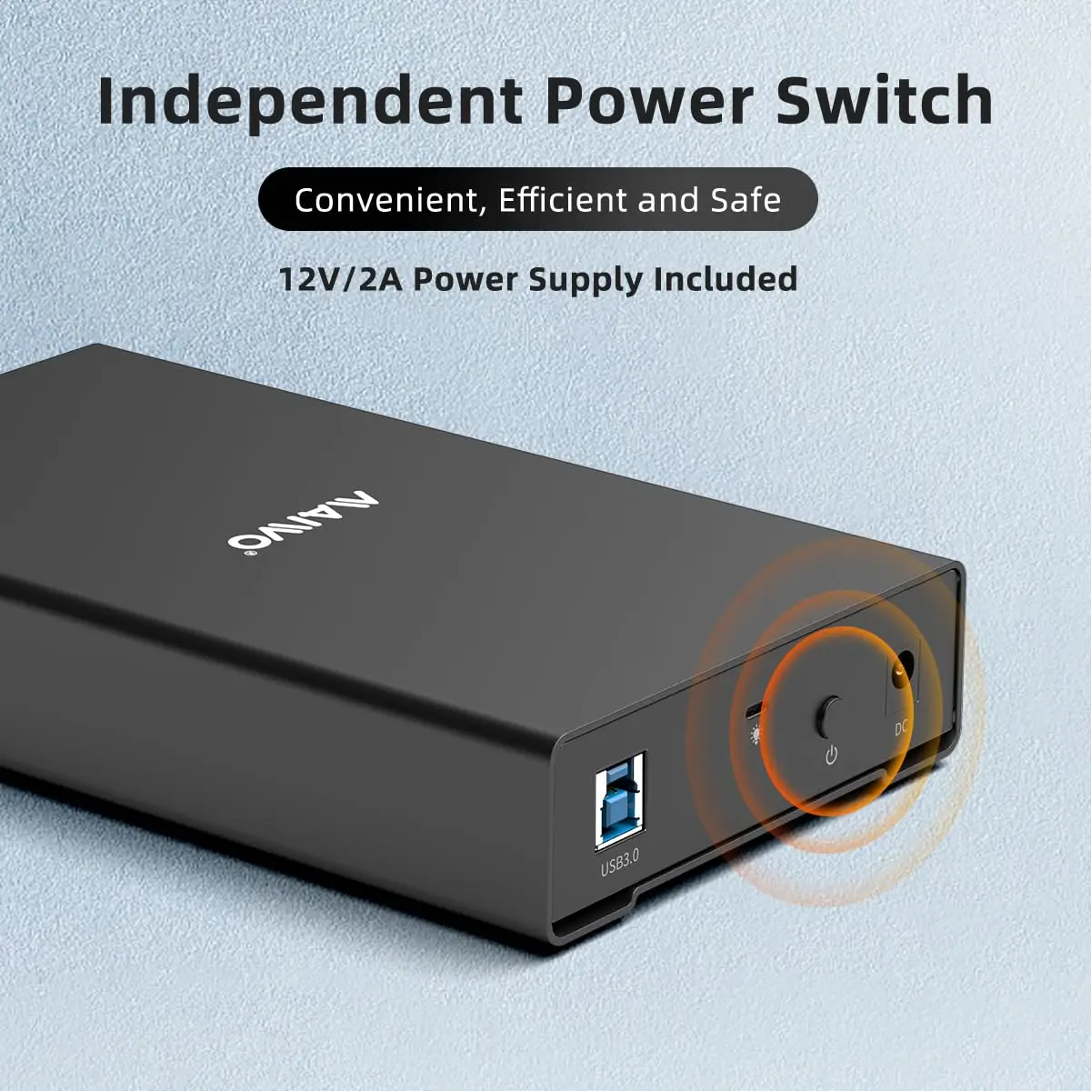 Maiwo-caixa de Disco Rígido Móvel Disco Mecânico de Estado Sólido Caixa Externa para pc Laptop Desktop Sata Usb 3.0 2.5 in 3.5 in - Imagem 6