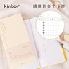 Kinbor Timeline Weekly Planner Pocket A6 Journal Notebook Daily Agenda Monthly Planning Habits Tracker Time Organizer Schedule 5