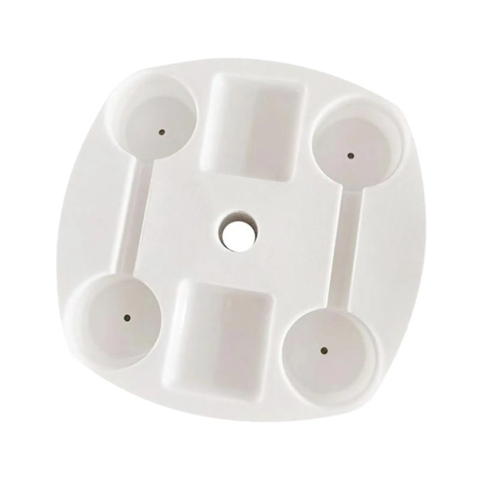 Beach Umbrella Table Trays with 4 Cup Holders Beach Snacks Drink Cup Holder Reusable for Camping Swimming Pool Picnic Patio Yard
