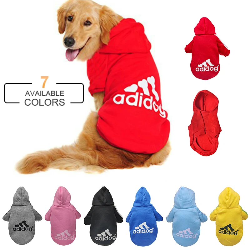 Soft Fleece Pet Dog Clothes Dogs Hoodies Warm Sweatshirt Pet Costume